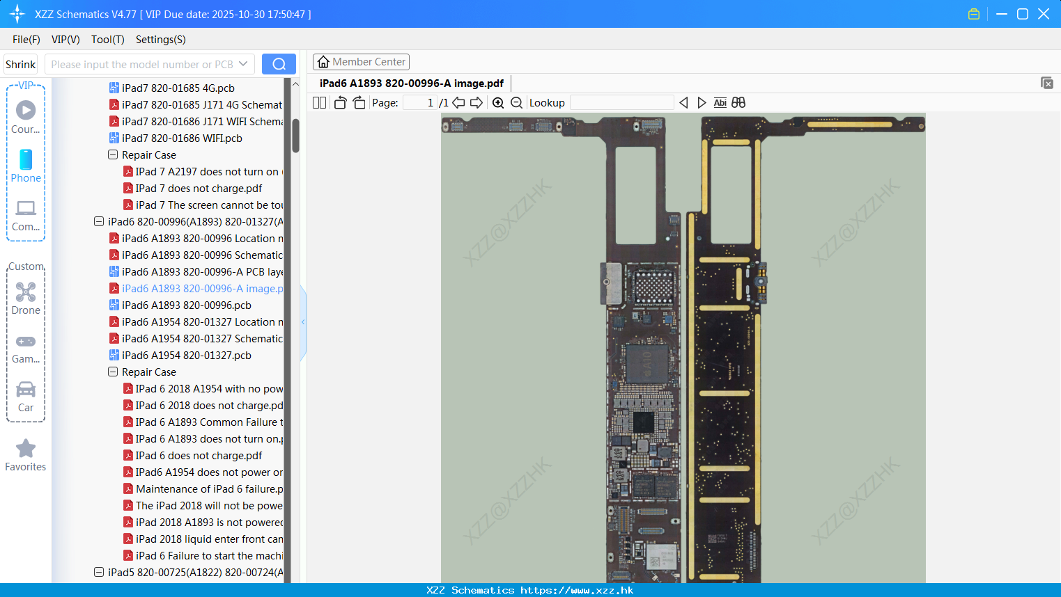 IPad6 A1893 820-00996-A Image